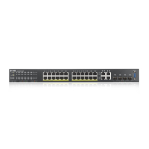 Zyxel GS2220-28HP-EU0101F switch Gestionado L2 Gigabit Ethernet (10/100/1000) Energía sobre Ethernet (PoE) Negro