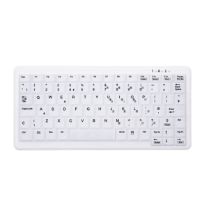 CHERRY AK-C4110 teclado RF inalámbrico QWERTY Inglés del Reino Unido Blanco