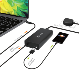 j5create JUP2290C-FN Supercargador PD USB-C® de 100 W - UK j5create JUP2290C-FN Supercargador PD USB-C® de 100 W - UK