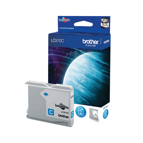 Brother LC970C cartucho de tinta 1 pieza(s) Original Cian Brother LC970C cartucho de tinta 1 pieza(s) Original Cian