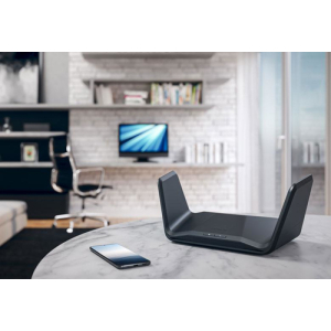 NETGEAR Nighthawk RAXE300 router inalámbrico Gigabit Ethernet Tribanda (2,4 GHz/5 GHz/5 GHz) Negro NETGEAR Nighthawk RAXE300 router inalámbrico Gigabit Ethernet Tribanda (2,4 GHz/5 GHz/5 GHz) Negro