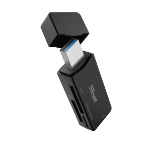 Trust NANGA lector de tarjeta USB 3.2 Gen 1 (3.1 Gen 1) Type-A Negro Trust NANGA lector de tarjeta USB 3.2 Gen 1 (3.1 Gen 1) Type-A Negro