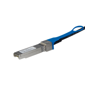 StarTech.com Cable de 7m Twinax Direct-Attach SFP+ a SFP+ - Compatible con HPE J9285B - de Cobre SFP+ 10GbE - DAC Transceptor/Mini GBIC Pasivo de Bajo Poder 10Gbps - Firepower 1040 2930F