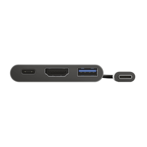 Trust Dalyx USB 3.2 Gen 1 (3.1 Gen 1) Type-C 5 Mbit/s Aluminio, Negro