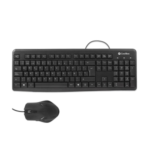 TECLADO + MOUSE COOLBOX USB BLACK