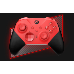 Rojo Bluetooth/USB Gamepad Analógico/Digital Xbox Series S