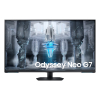 Samsung Odyssey Neo G7 S43CG700NU - G70NC Series - monitor QLED - inteligente - gaming - 43" - 3840 x 2160 4K @ 144 Hz - VA - 400 cd/m² - 4250:1 - DisplayHDR 600 - 1 ms - 2xHDMI