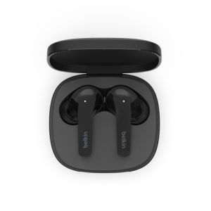 Belkin SOUNDFORM Flow Auriculares Inalámbrico Dentro de oído Llamadas/Música USB Tipo C Bluetooth Negro