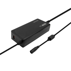 Alternative view of AISENS Cargador 65 W Automatico Universal Multitension Para Portatil Con 9 Conectores + USB-A QC.3.0