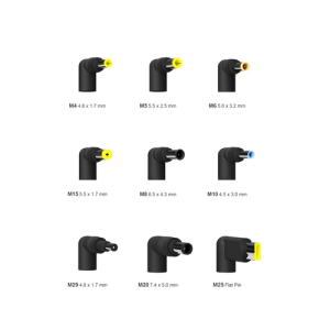 AISENS Cargador 65 W Automatico Universal Multitension Para Portatil Con 9 Conectores + USB-A QC.3.0 AISENS Cargador 65 W Automatico Universal Multitension Para Portatil Con 9 Conectores + USB-A QC.3.0