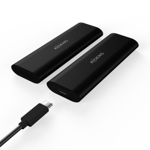 AISENS Caja Externa M.2 (NGFF) ASM2-014B SATA/NVMe A USB3.1 Gen2, Negro