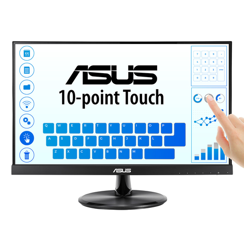 ASUS VT229H 54,6 cm (21.5") 1920 x 1080 Pixeles Full HD LED Pantalla táctil Negro ASUS VT229H 54