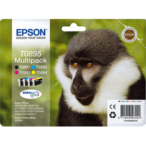 Epson Monkey Multipack T0895 4 colores