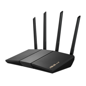 ASUS RT-AX57 router inalámbrico Gigabit Ethernet Doble banda (2,4 GHz / 5 GHz) Negro 4 GHz / 5 GHz) Negro
