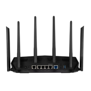ASUS TUF Gaming AX6000 (TUF-AX6000) router inalámbrico Gigabit Ethernet Doble banda (2,4 GHz / 5 GHz) Negro 4 GHz / 5 GHz) Negro