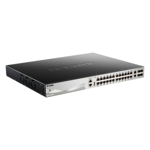 D-Link DGS-3130-30PS/E switch Gestionado L3 Gigabit Ethernet (10/100/1000) Energía sobre Ethernet (PoE) Gris
