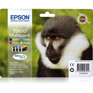 Epson Monkey Multipack T0895 4 colores