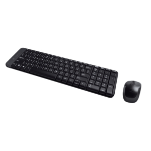 Logitech Wireless Combo MK220 teclado Ratón incluido RF inalámbrico QWERTY Inglés Negro