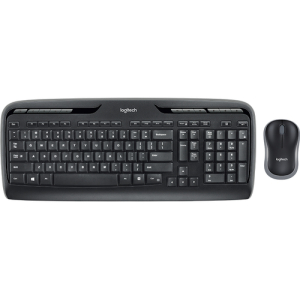 Logitech Wireless Combo MK330 teclado Ratón incluido USB QWERTY Inglés Negro