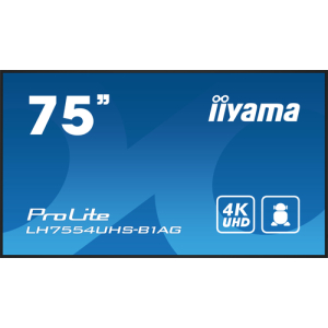 iiyama LH7554UHS-B1AG pantalla de señalización Pantalla plana para señalización digital 190