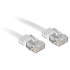 Lindy 10m Cat.6 cable de red Blanco Cat6