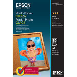 Epson Photo Paper Glossy - A4 - 50 Hojas