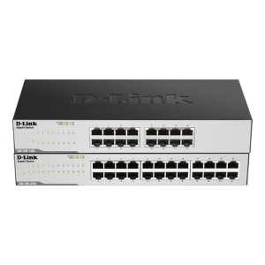 D-Link GO-SW-16G No administrado L2 Gigabit Ethernet (10/100/1000) 1U Negro