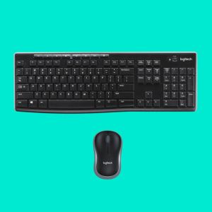 Logitech Wireless Combo MK270 teclado Ratón incluido RF inalámbrico QWERTY Internacional de EE.UU. Negro, Plata Logitech Wireless Combo MK270 teclado Ratón incluido RF inalámbrico QWERTY Internacional de EE.UU. Negro, Plata