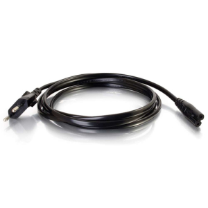 C2G 80618 cable de transmisión Negro 3 m CEE7/7 C7 acoplador