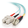 C2G 85531 cable de fibra optica 1 m LC SC OFNR Turquesa C2G 85531 cable de fibra optica 1 m LC SC OFNR Turquesa