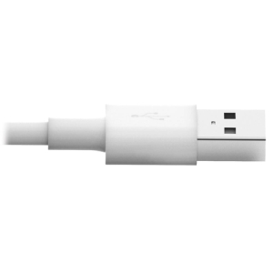 Eaton triplitte USB-A to Lightning Sync/Charge Cable, MFi Certified - White, M/M, USB 2.0, 6 ft. (1.83 m) USB 2.0