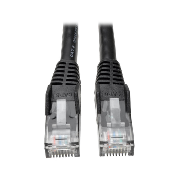 Tripp Lite N201-005-BK Cable Ethernet (UTP) Patch Moldeado Snagless Cat6 Gigabit (RJ45 M/M)