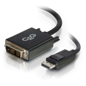 C2G Cable adaptador DisplayPort macho a DVI-D Single Link macho de 2 m