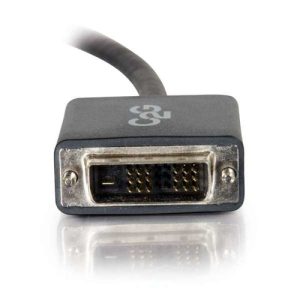 C2G Cable adaptador DisplayPort macho a DVI-D Single Link macho de 2 m, negro