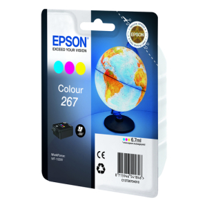 Alternative view of Epson Globe Singlepack Colour 267 ink cartridge