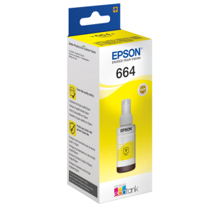 Alternative view of Epson 664 Ecotank Yellow ink bottle (70ml)