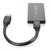 Lenovo - Adaptador de vídeo externo - USB 3.0 - DisplayPort - para ThinkCentre M90q Gen 2, ThinkPad E14 Gen 3, L13 Yoga Gen 3, P15v Gen 3, Yoga Slim 7 Pro 14 Lenovo 4X90J31021 Adaptador gráfico USB 3840 x 2160 Pixeles Negro
