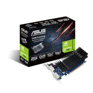 Alternative view of ASUS GT730-SL-2GD5-BRK NVIDIA GeForce GT 730 2 GB GDDR5