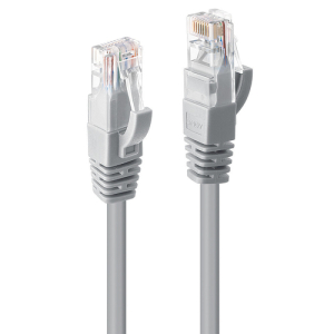 Lindy 48002 cable de red Gris 1 m Cat6 U/UTP (UTP)