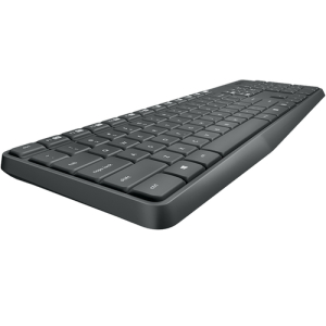 Logitech MK235 teclado Ratón incluido RF inalámbrico Húngaro Gris