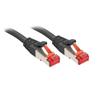 Lindy Cat6 S/FTP 7.5m cable de red Negro 7