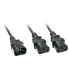 Lindy 30039 cable de transmisión Negro 2 m C14 acoplador Acoplador C13 2 x Lindy 30039 cable de transmisión Negro 2 m C14 acoplador Acoplador C13 2 x