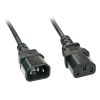 Lindy 30332 cable de transmisión Negro 3 m C13 acoplador C14 acoplador