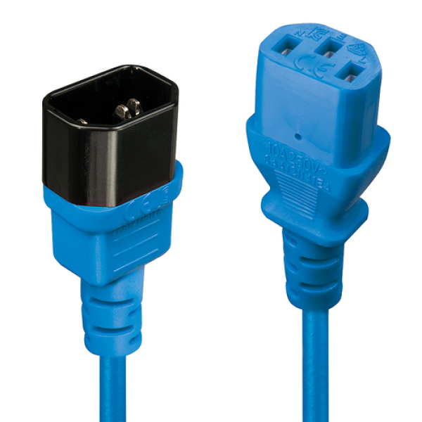 Lindy 30470 cable de transmisión Azul 0