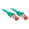 Lindy RJ-45 Cat.6 S/FTP 1m cable de red Verde Cat6 S/FTP (S-STP)
