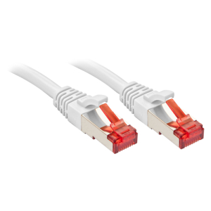 Lindy RJ-45 Cat.6 S/FTP 1m cable de red Blanco Cat6 S/FTP (S-STP)