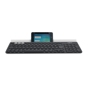Logitech K780 Multi-Device Wireless Keyboard teclado RF Wireless + Bluetooth QWERTY Inglés Gris