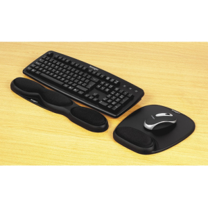 Kensington Reposamuñecas gel teclado negro