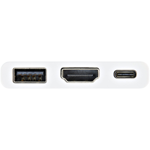 StarTech.com Adaptador Multipuertos USB-C con HDMI - Puerto USB 3.0 - PD de 60W - Blanco StarTech.com Adaptador Multipuertos USB-C con HDMI - Puerto USB 3.0 - PD de 60W - Blanco