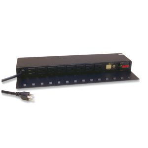 APC AP7900B unidad de distribución de energía (PDU) 8 salidas AC 1U Negro